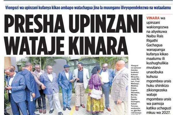 Habari kubwa za Magazeti ya Tanzania leo Septemba 20, 2025