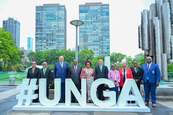 DKT. PHILIP MPANGO, BALOZI MULAMULA NA VIONGOZI WENGINE WA TANZANIA WASHIRIKI MKUTANO WA UNGA NEW YORK, USA.