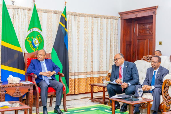 RAIS MWINYI AKUTANA NA UJUMBE WA SEOM